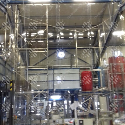 Termofüggöny tűzgátló szalaggal