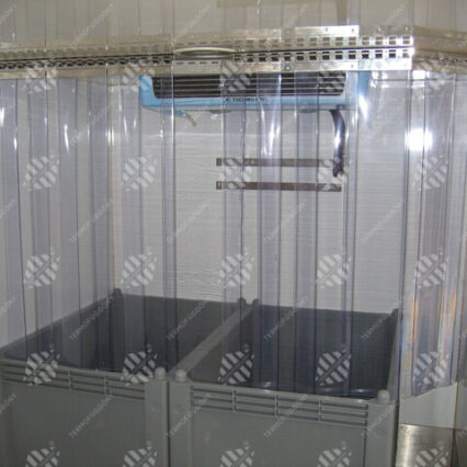 PVC termofüggöny hűtőkocsikra -20°C alatt