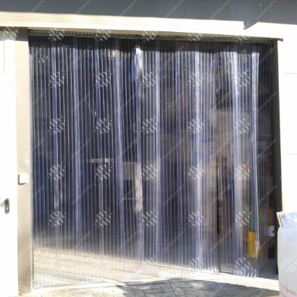 Termofüggöny normál bordás szalaggal