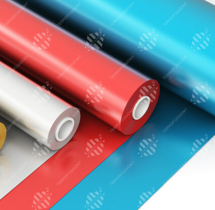 PVC szalagfüggöny bejárati ajtóra (100 mm)